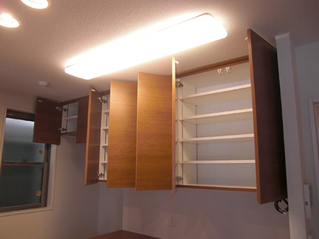 食器棚・カップボード家具制作例5
