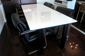 大きなダイニングテーブル家具制作例5